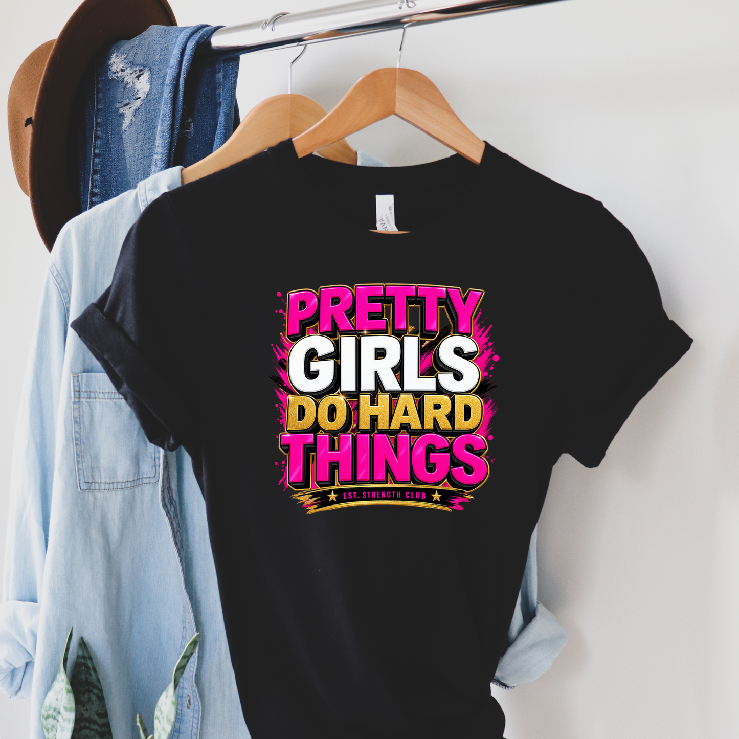 Pretty Girls Do Hard Things Tee