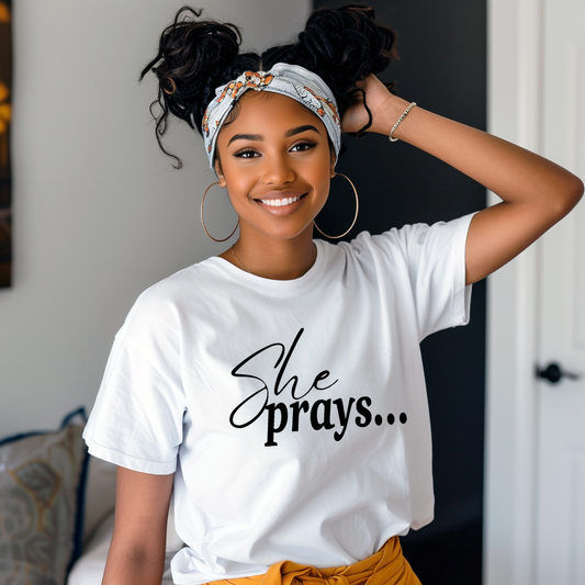 She Prays Tee Collection
