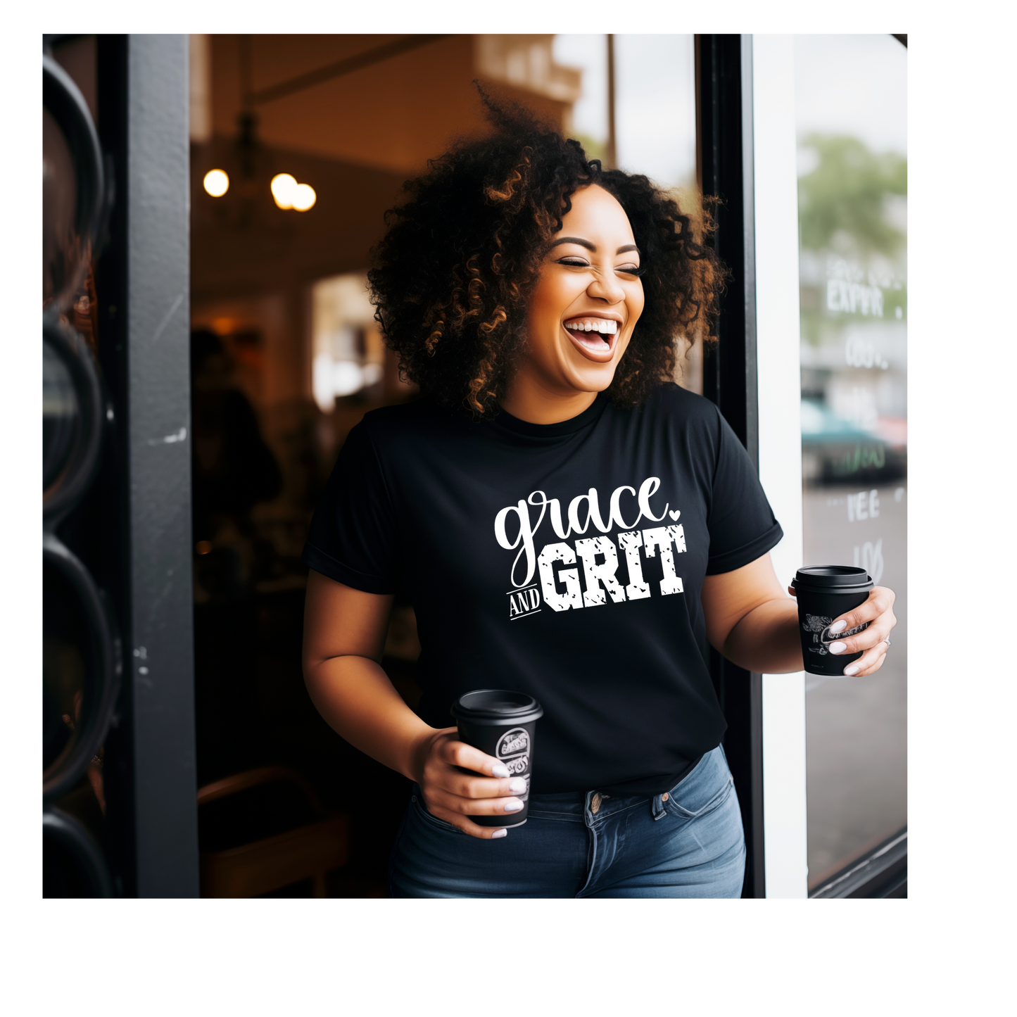 Grace & Grit Tee — The Power Combo You Wear