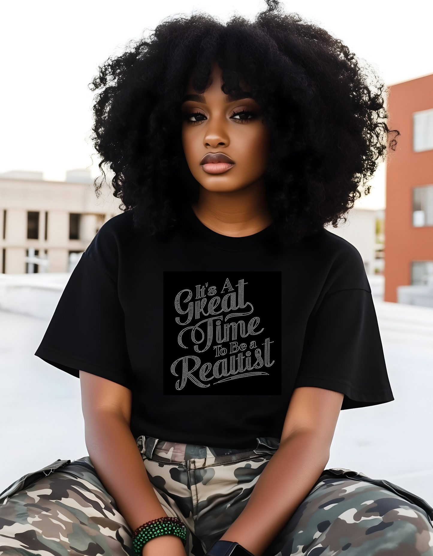 It's A Great Time To Be A Realtist Bling Tee