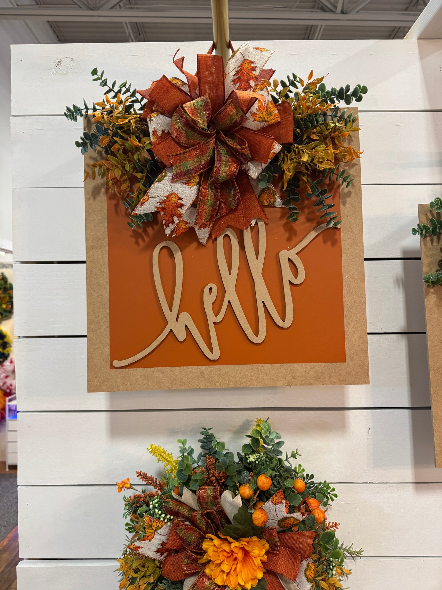 Fall Hello Door Hanger