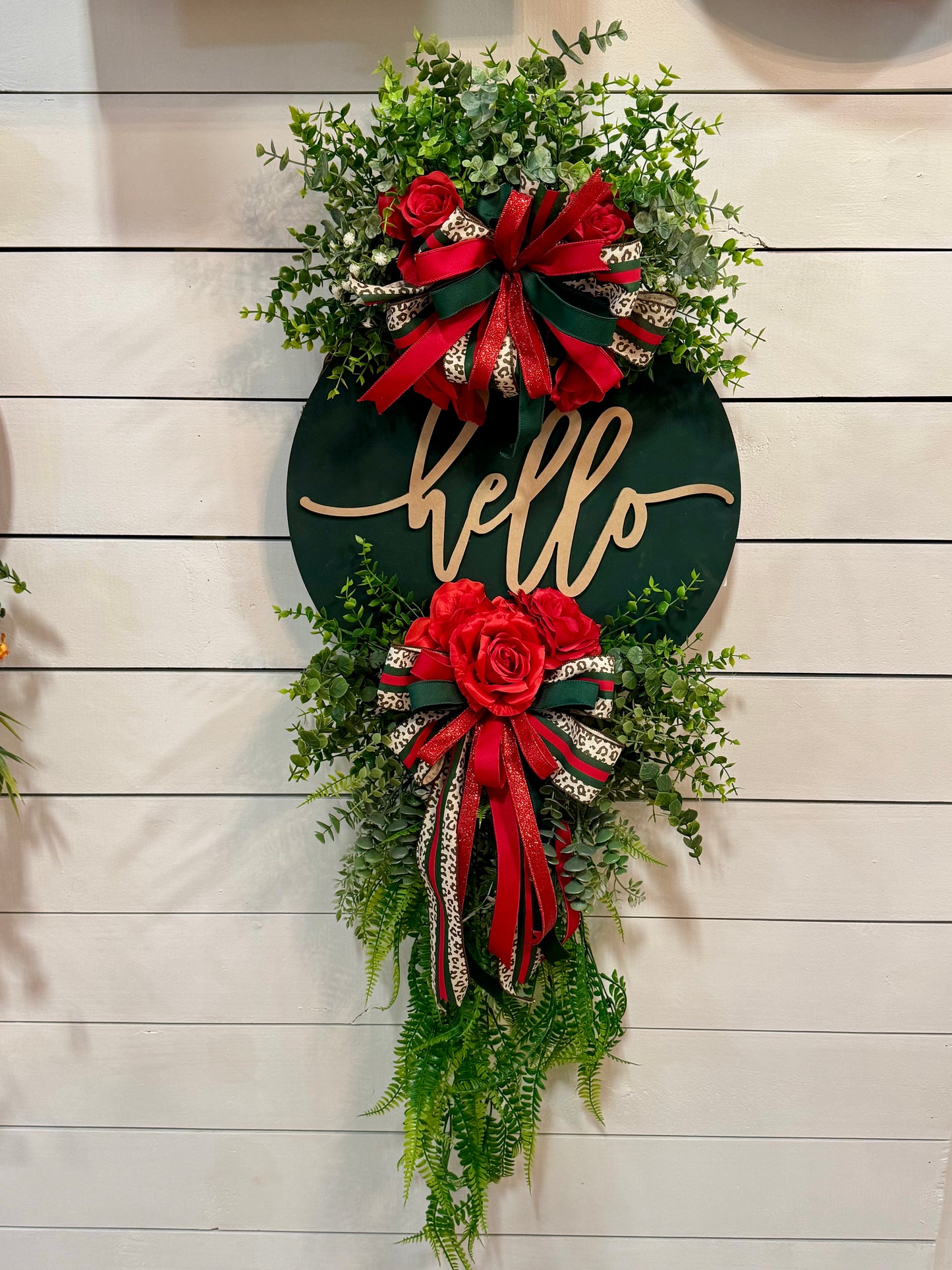 GG Inspired Hello  Door Wreath