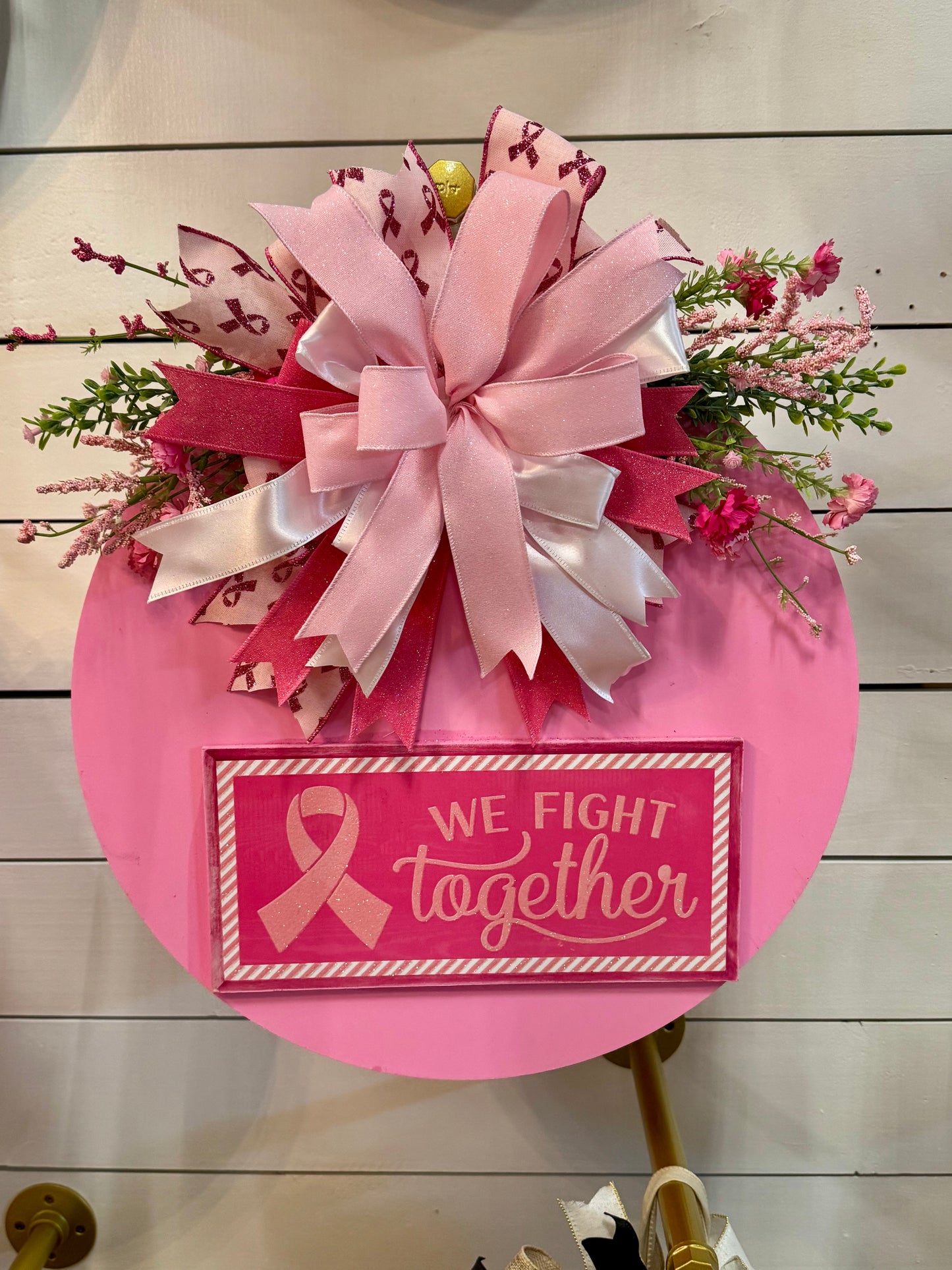Breast Cancer Door Hanger