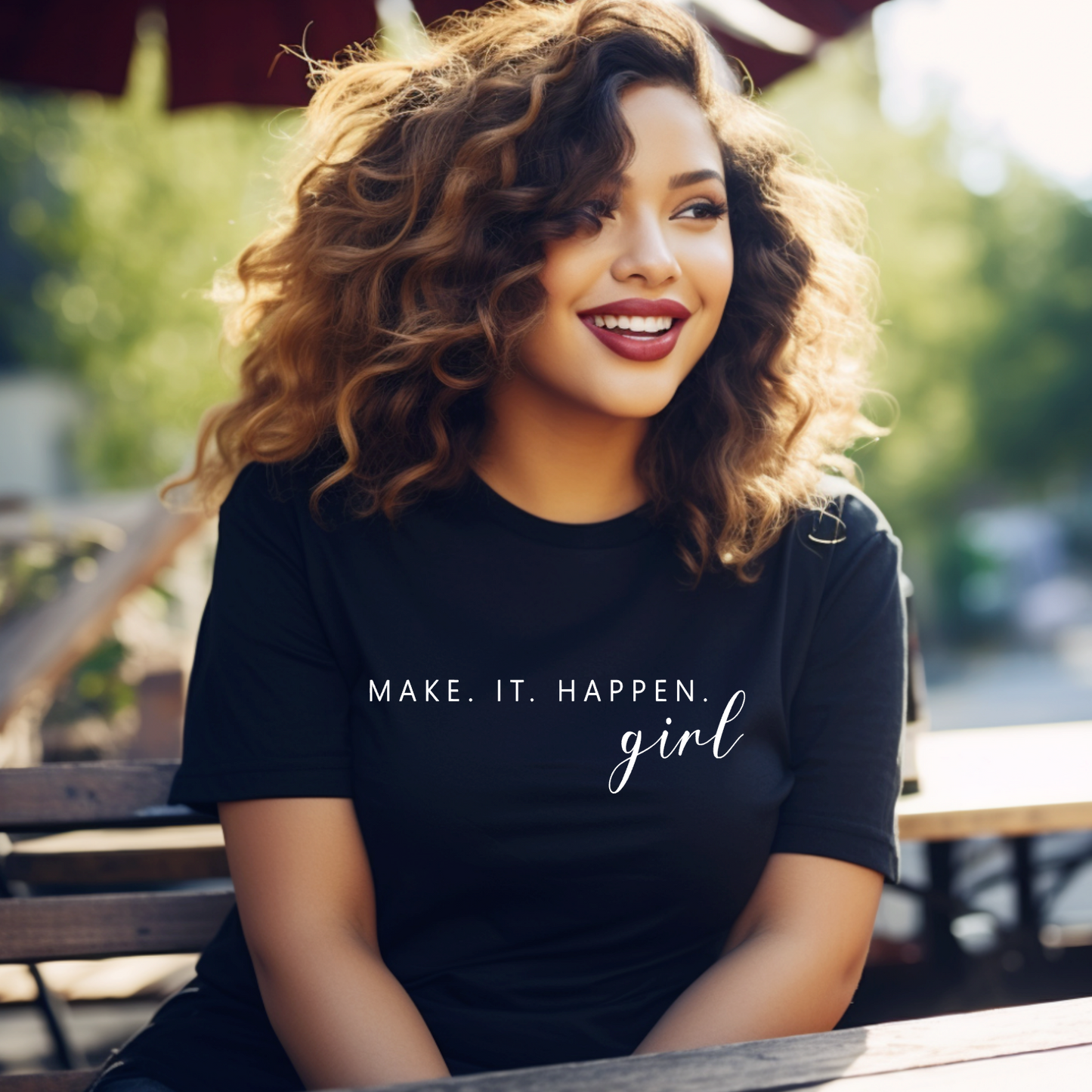 Make It Happen Girl Tee